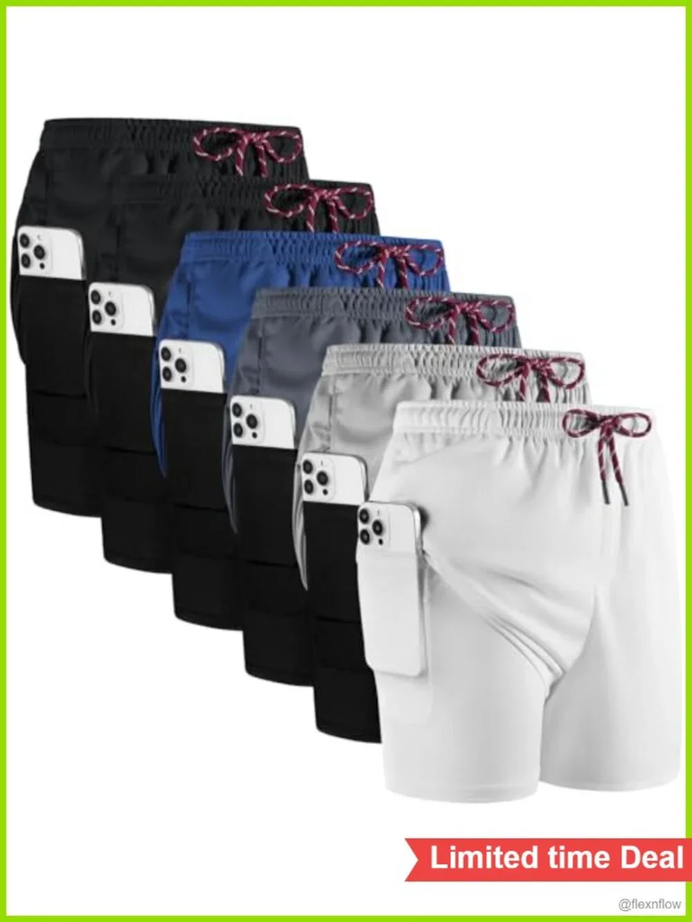 Men's 2-in-1 Athletic Shorts 5